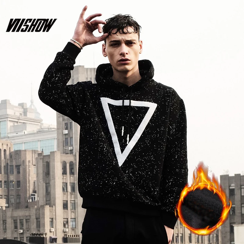 VIISHOW уличная Мужская толстовка бренд хип хоп Sudaderas Para Hombre новинка 2018 мужские