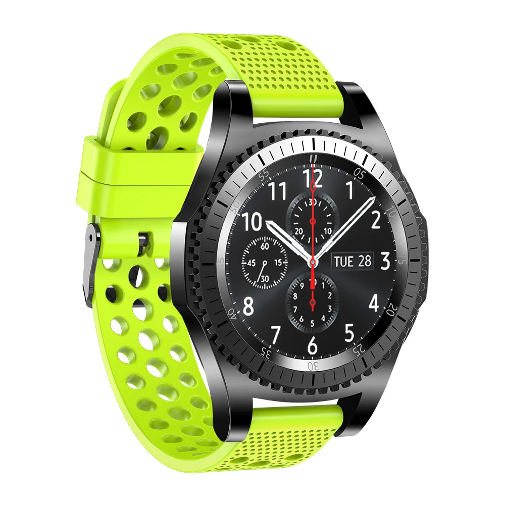 13 Honecumi 20 мм силиконовый ремешок для часов Ремешок для Garmin Vivoactive 3/gear Sport/Garmin 645/Vivomove HR полосы ремешок - Цвет: 13