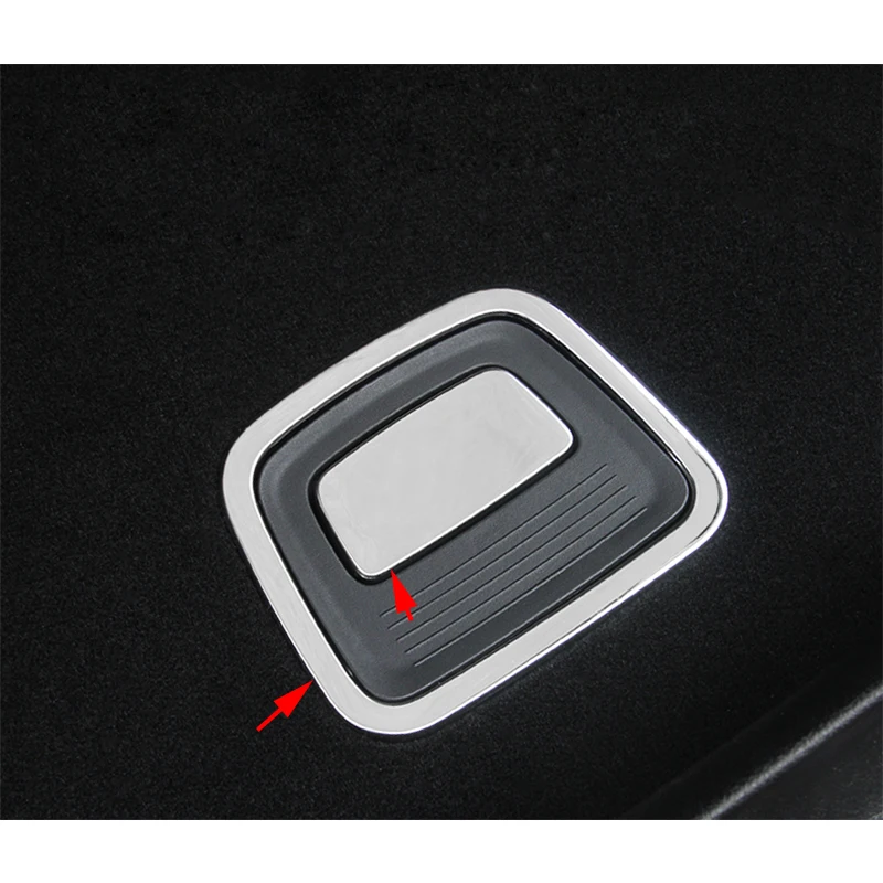 Накладка на заднюю ручку багажника из сплава для Mercedes Benz ML Class 12 15 & GL 13 16 GLE 17 GLS