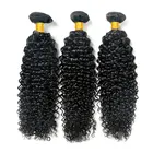 Индийские курчавые вьющиеся пучки волос Emol, 100% искусственных пупряди Ков, сделка, не Реми, 34 шт.партия пряди для наращивания волос