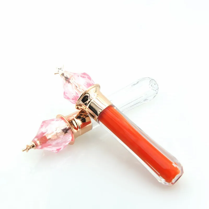 

Wholesale 3.5ml Empty Lips Tube With Magic Wand Brush Creative Umbrella Shape Lip Gloss Container Refillable Cosmetic Container