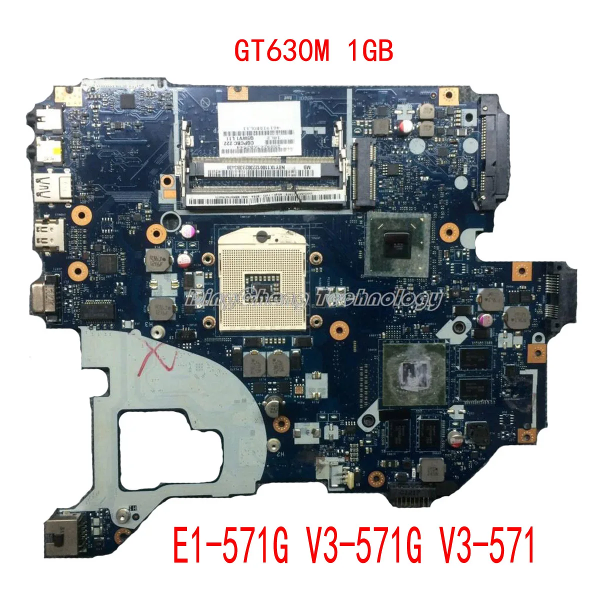 

Laptop Motherboard for ACER E1-571G V3-571G V3-571 q5wvh LA-7912P NBM6B11001 Mainboard GT630M 1GB HM77 PGA989 DDR3 100% tested
