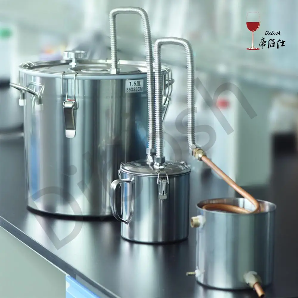 T2 красная медь + 304 дистиллятор из нержавеющей стали 33L/50L с струнным ароматом