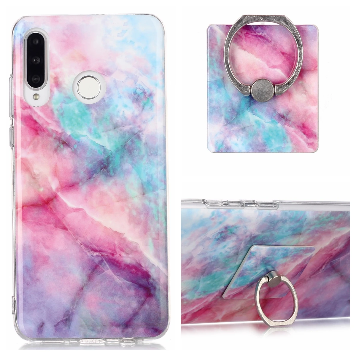 Чехол для huawei P30 Lite мягкий силиконовый чехол из ТПУ мобильного телефона чехлы P30Lite