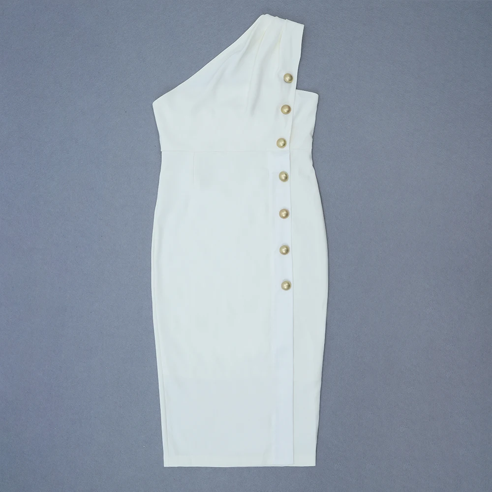 Женские вечерние платья на одно плечо без рукавов для ночного клуба лето-осень