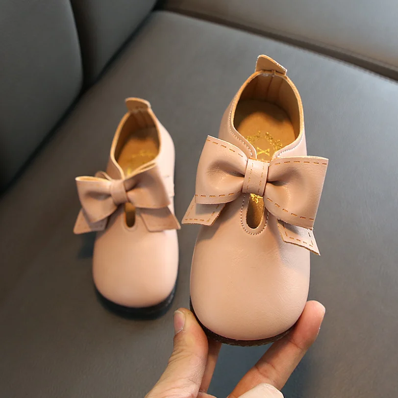 Детские кожаные туфли для девочек Вечерние принцессы Свадебные модельные