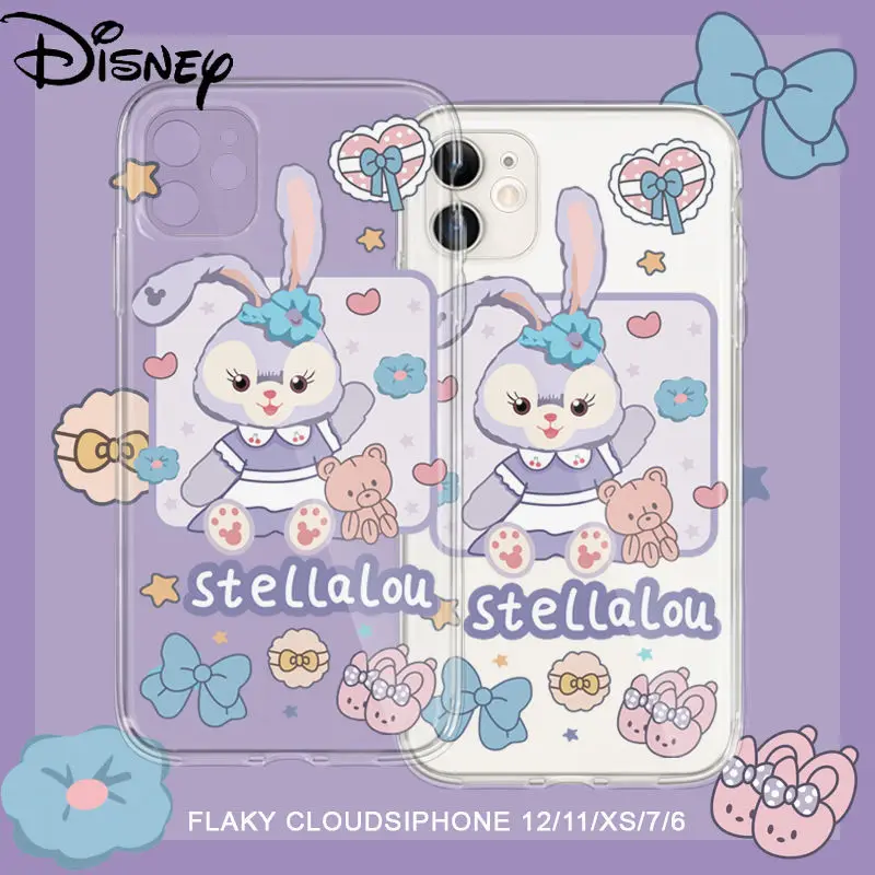 

Disney Star Delu Phone Case for iPhone13/13Pro/13Promax/X/XR/XS/XSMAX/11/12Pro/12mini/6S/7/8P Soft case All-inclusive Case Cover
