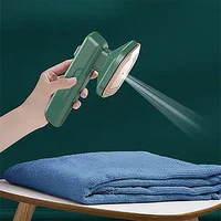 portable travel household mini garment steamer machine handheld clothes wet dry ironing fast heat electric iron with water tank