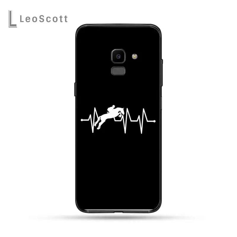 

Horse Pony Horse Heartbeat Phone Case For Samsung Galaxy J2 J4 J5 J6 J7 J8 2016 2017 2018 Prime Pro plus Neo duo