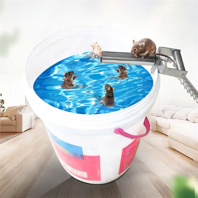 Авто ведро Мышь ролик ловушка для крыс непрерывного многоразовые грызунов Офис