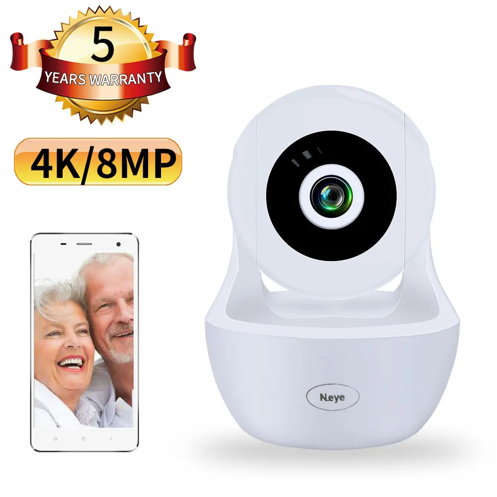 IP камера видеонаблюдения N_eye беспроводная 8 Мп 4K Wi Fi|Камеры видеонаблюдения| |