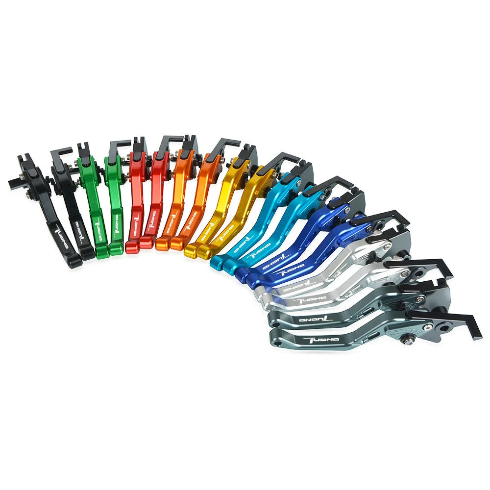 

For Aprilia TUONO FactoRy 2011-2016 2015 2014 2013 2012 Motorcycles Accessories Adjustable Short Brake Clutch Lever With Logo