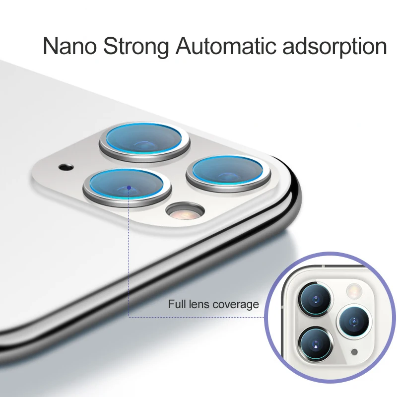 Защитное стекло 9D для экрана iPhone 7 8 6 6S Plus X XR XS камеры закаленное 11 Pro Max | Мобильные