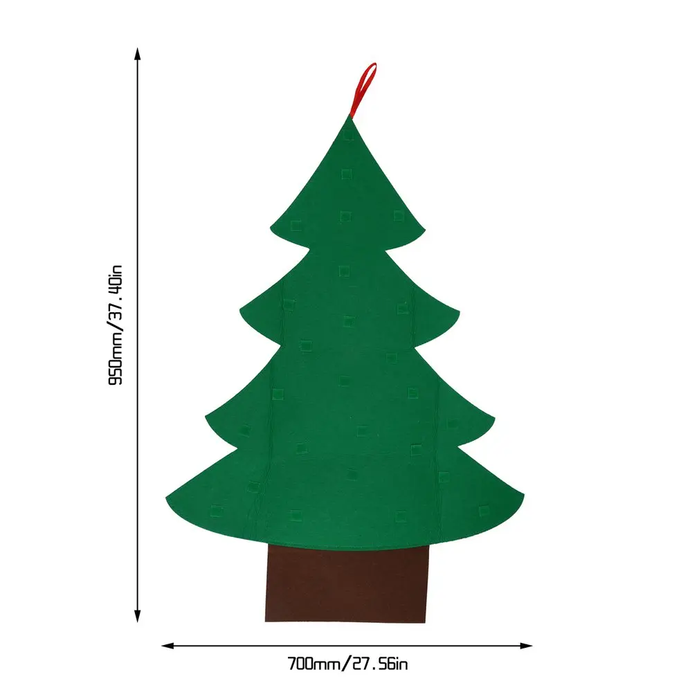 

Christmas Decoration Children's Handmade Diy Three-dimensional Felt Cloth Christmas Tree Christmas Tree Hanging