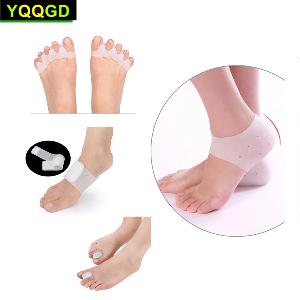 1 комплект амортизирующие рукава на пятке фиксатор арки выпрямитель для пальцев