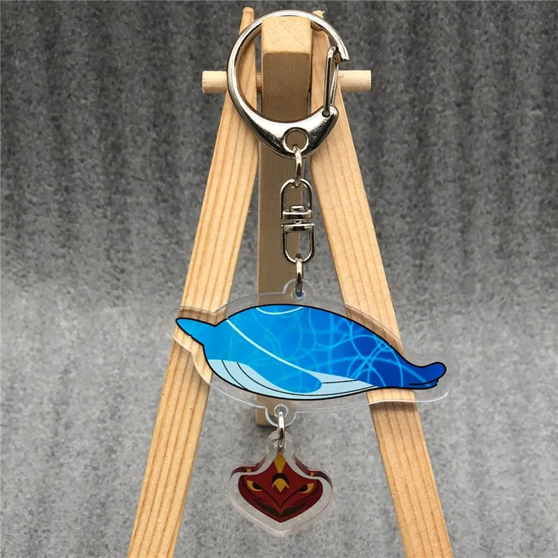 

Брелок «Кит» для детей Genshin Impact, аксессуары для косплея, реквизит, подвеска для рюкзака