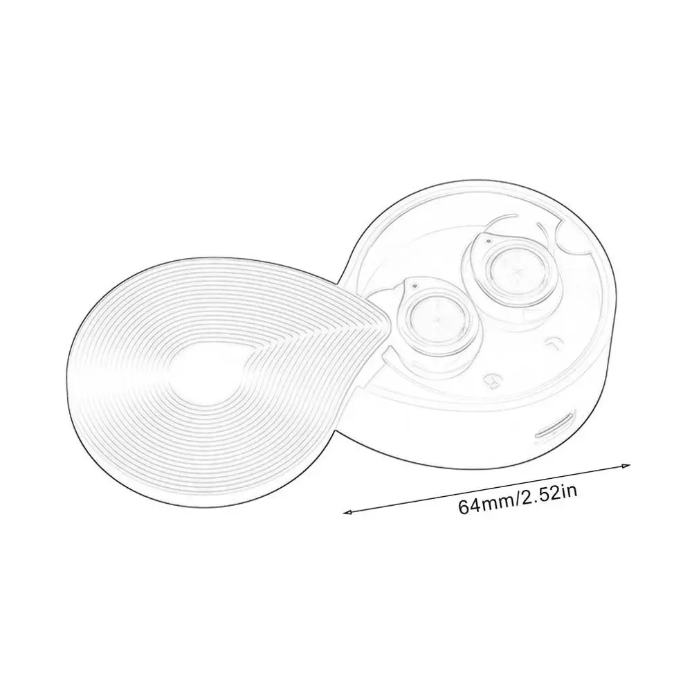 TW10 Беспроводные наушники с зарядной станцией 5 0 стерео бас вкладыши гарнитура