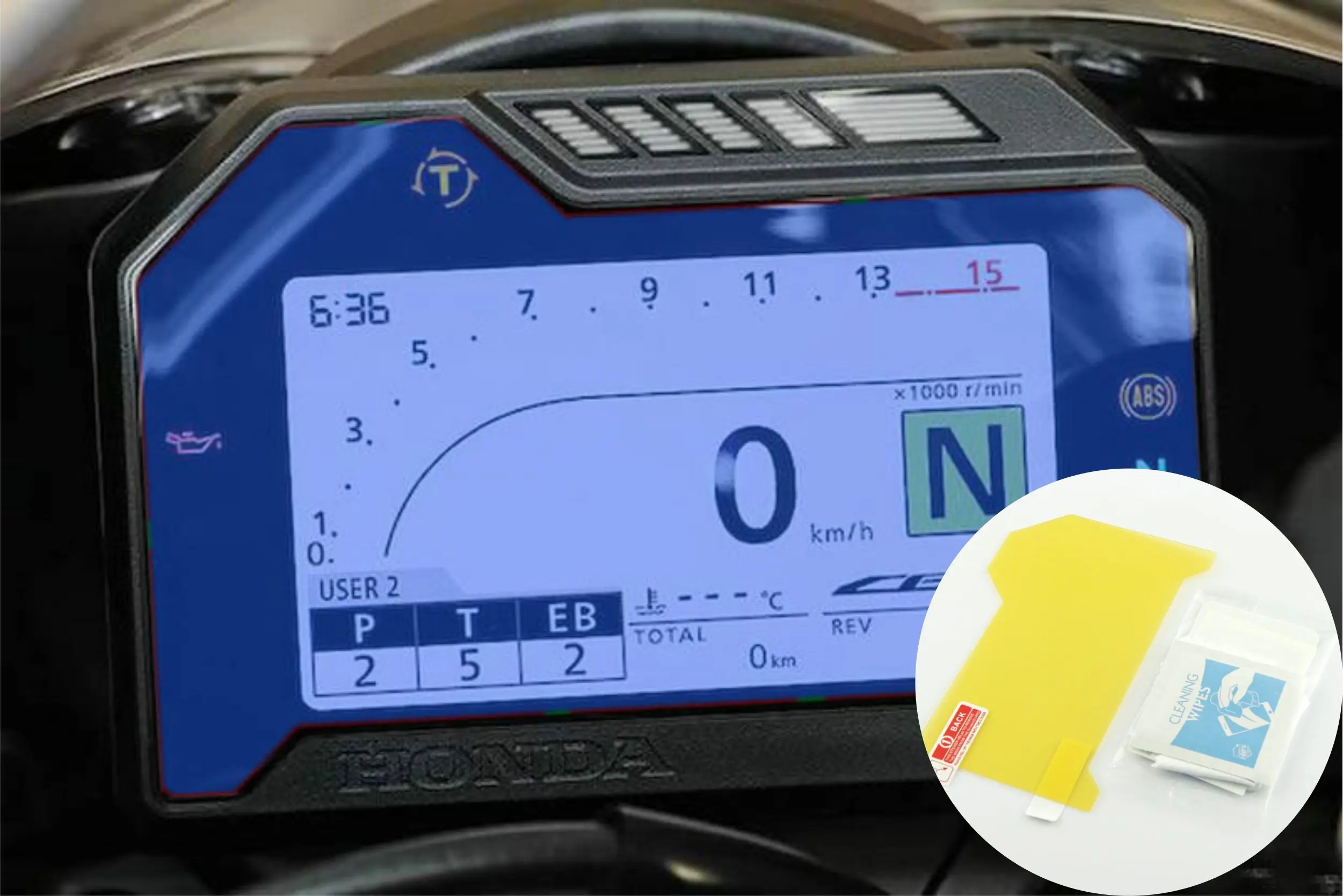 

Cluster Scratch Protection Film Screen Protector for Honda CBR1000RR 2017-2018