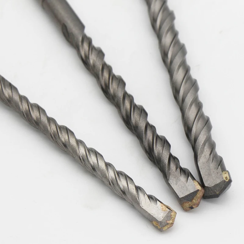 5pcs SDS Plus Drill Bit Double Flutes YG8C for Wall Concrete Brick Masonr Masonry Tool |