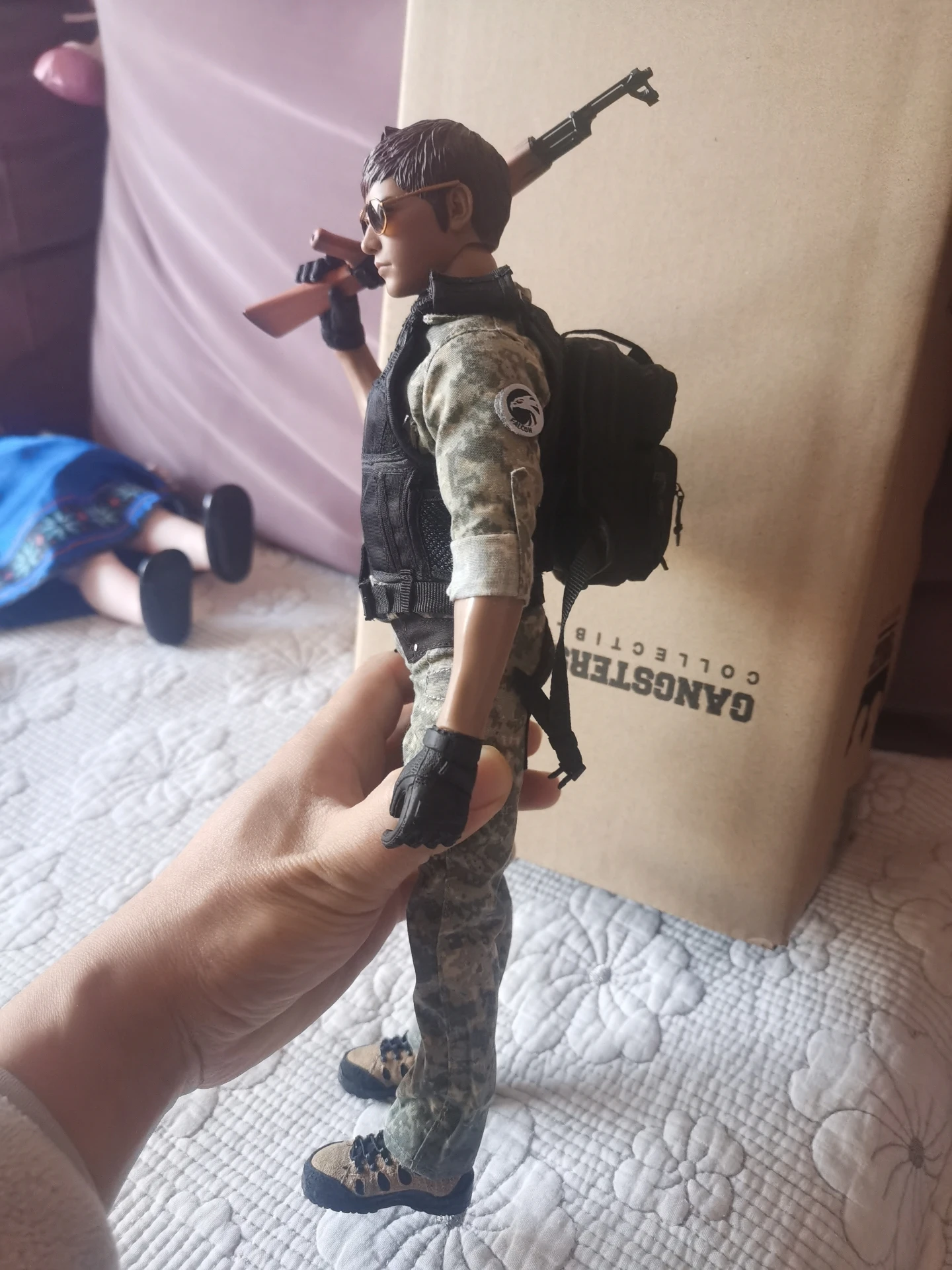 

NEW VC-TJ-01 1/6 Scale 12 inches Action Figure National Assault Light Speed Kid Full Set Doll for Fans Holiday Gifts