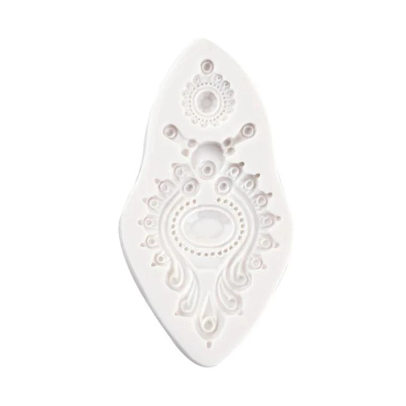 

Owl Diamond Jewelry Photo Frame Fondant Silicone Molds for Birthday Cake Decorating Dessert Decoration Kitchenware Baking