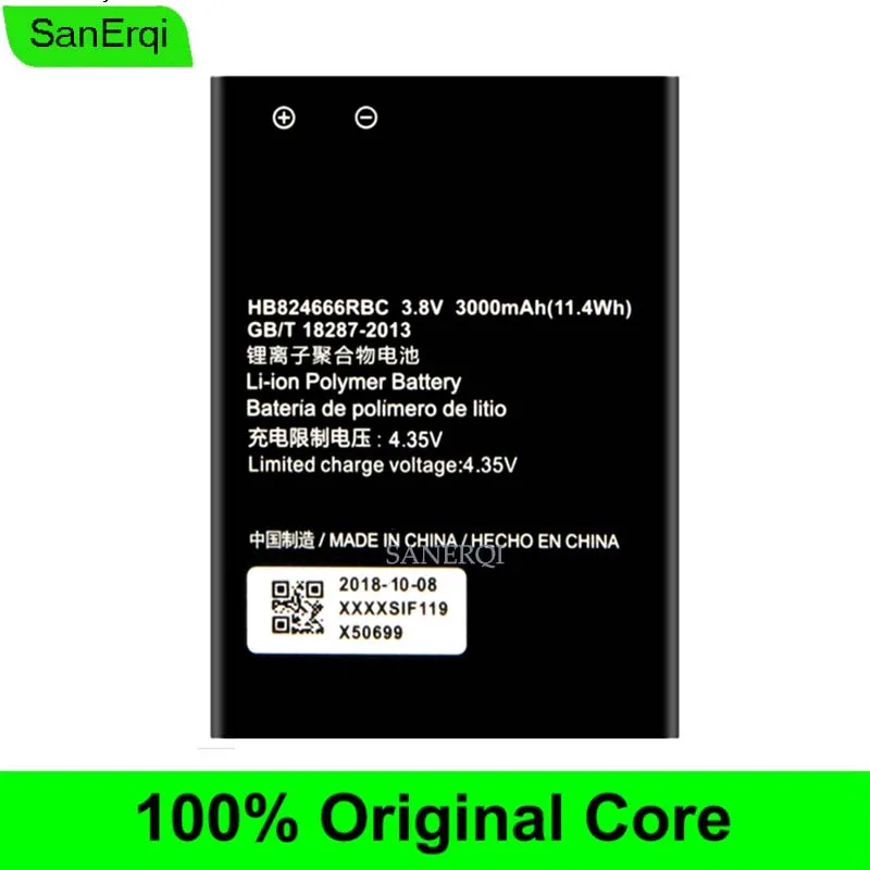 HB824666RBC Аккумулятор для Huawei E5577 E5577Bs-937 501HW HWBBJ1 запасная батарея реальные Ёмкость телефон 3000 запасная батарея AKKU для телефона, мАч Батарея