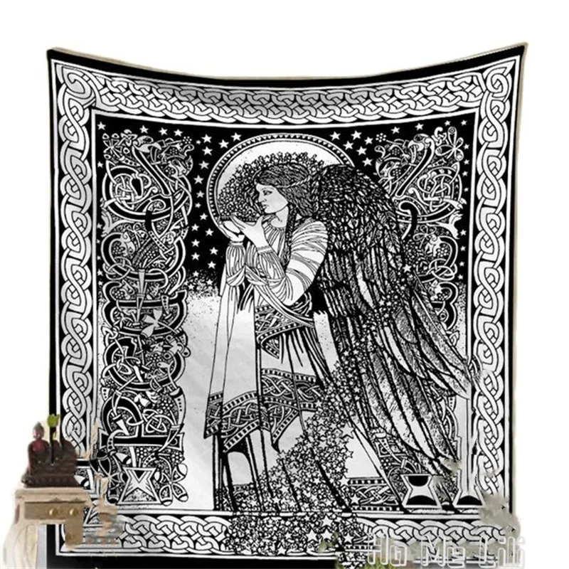 

The Star Tarot Card By Ho Me Lili Tapestry Medieval Europe Wall Hanging For Bedroom Living Room Dorm