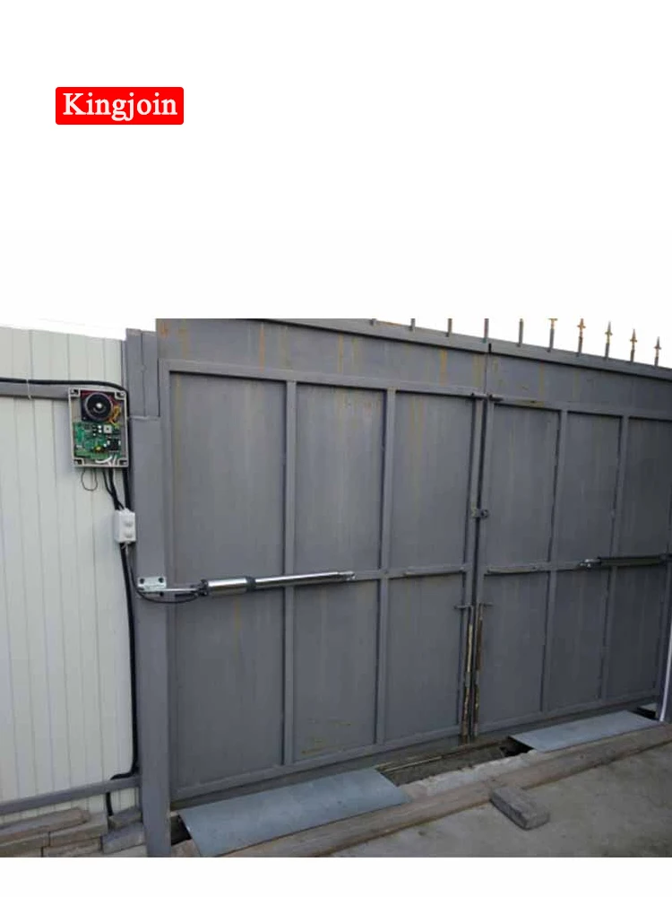 

KINGJOIN Automatic (660lb) Single Swing Automatic Gate Opener Kit Suitable for Opening Gates/ wifi control Optional