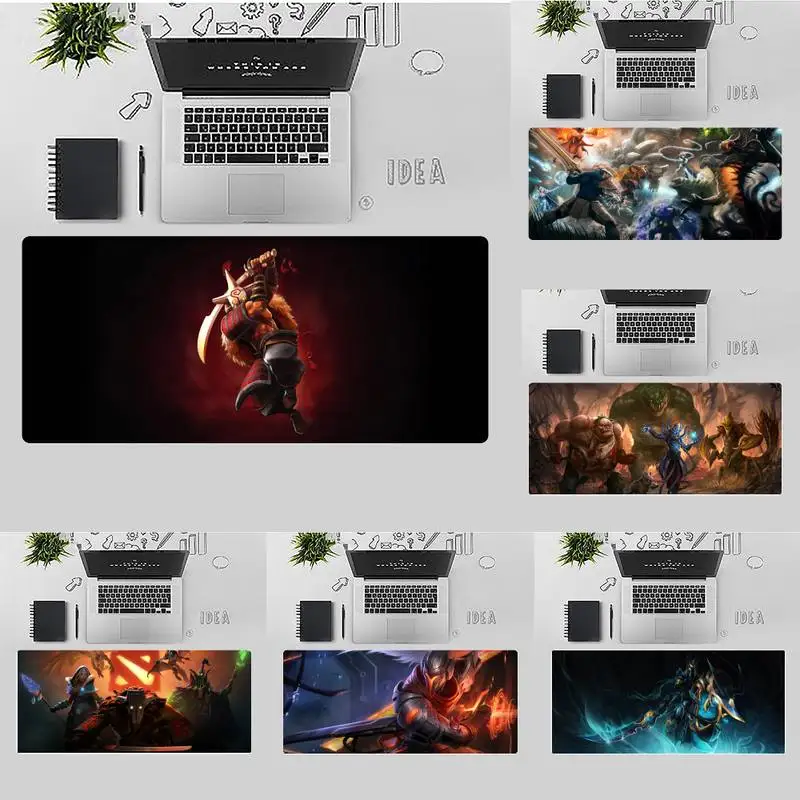 

dota Laptop Gaming Mice Mousepad X XL XXL Non-slip Cushion Thickness 2 3 5 mm
