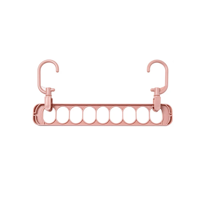 Practical Multi-Door Holder Circle Hanger Clothes Drying Rack Multifunction Plastic Scarf Hanger Clothes Hangers Luggage Racks
