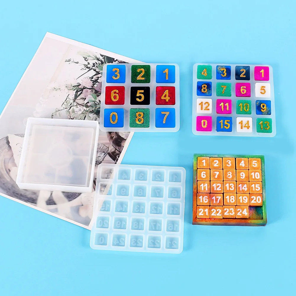 

Квадратная Подставка для хранения коробка силиконовые формы Huarong Road клея удаление пресс-форм для эпоксидной смолы литейная силиконовая фор...