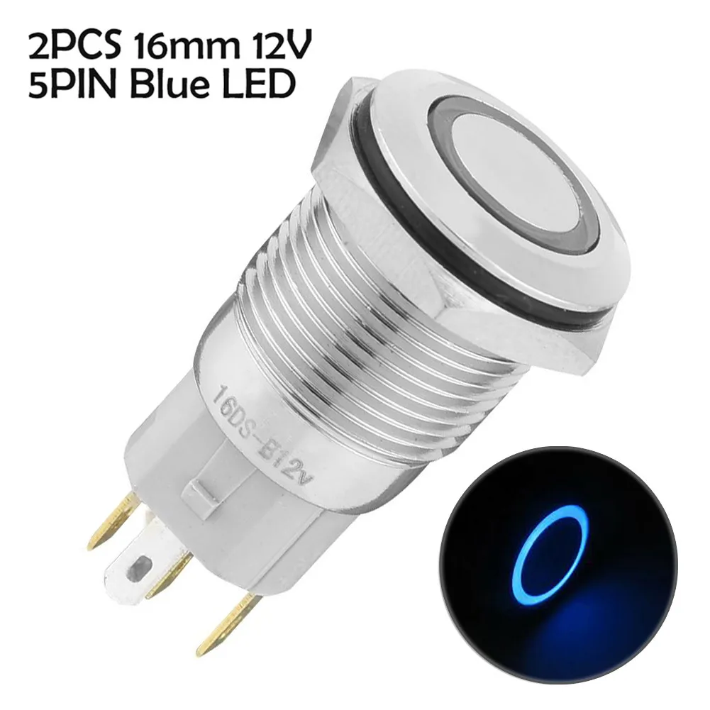 

Replacement Push Button Switch Socket 12V 16mm 3A / 250VAC Accessories