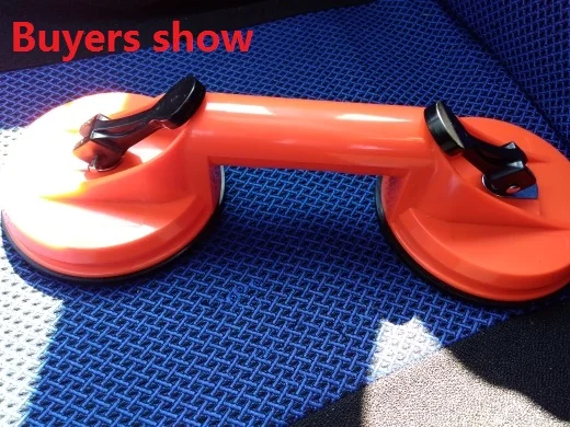 Сверхмощная алюминиевая присоска с двойной ручкой профессиональная съемник