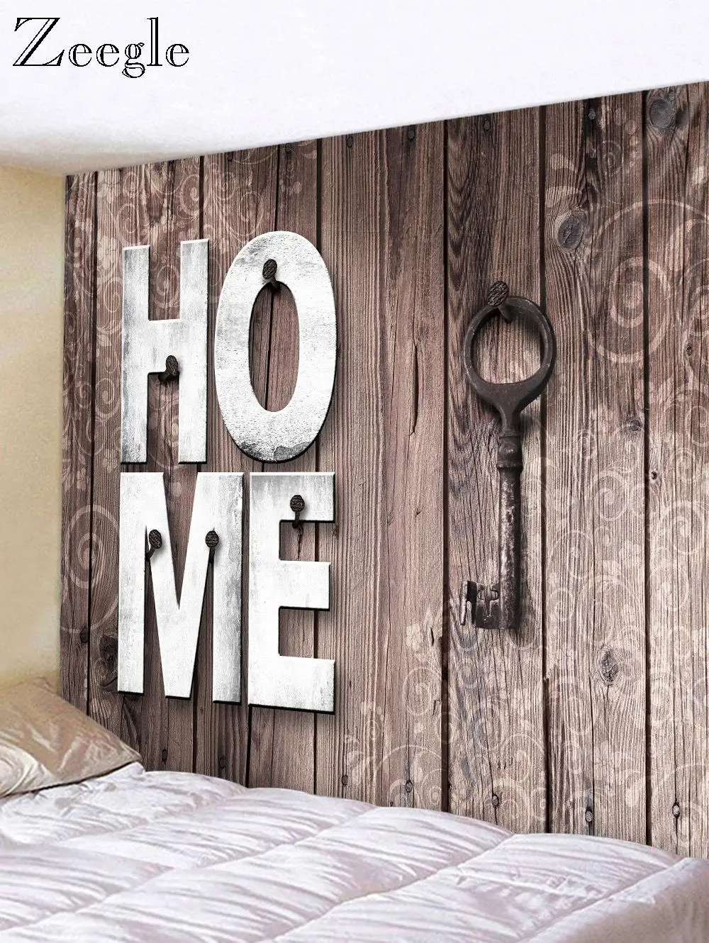 Zeegle настенный гобелен с морским принтом художественный ковер одеяло коврик для