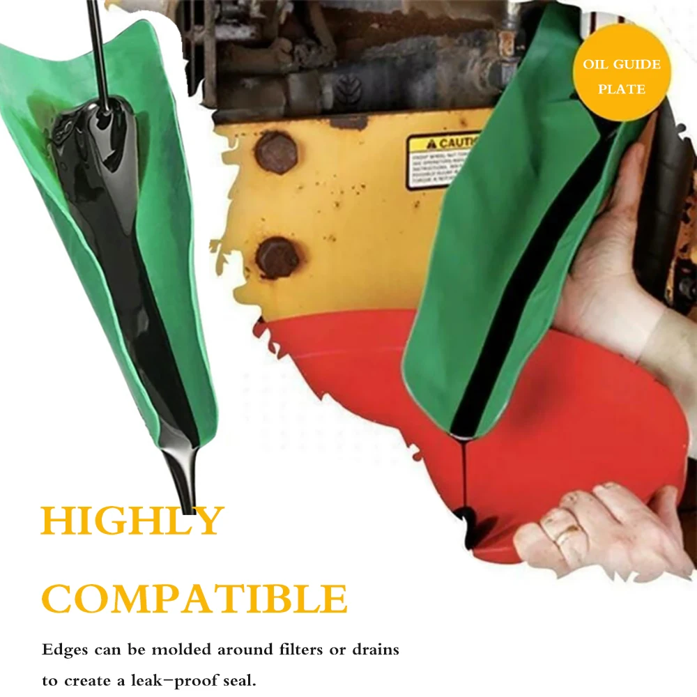 Гибкий дренажный инструмент Воронка масляная добавка мотоцикл