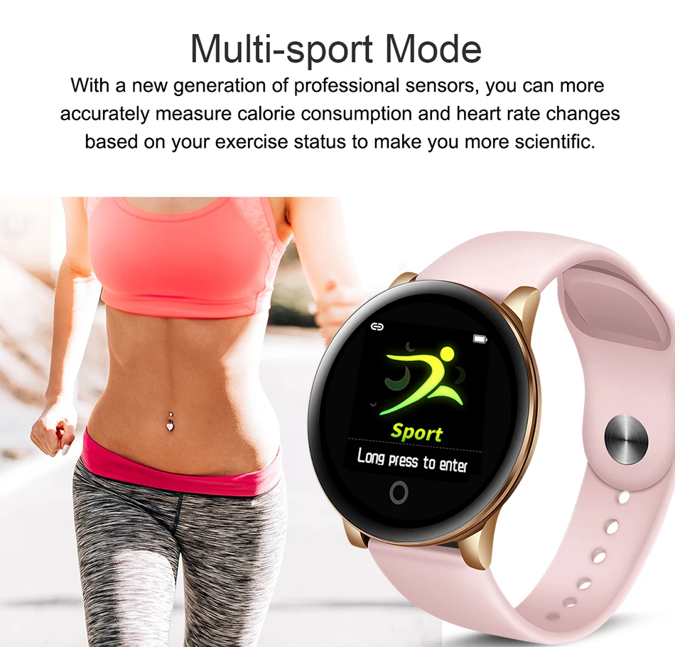 Reloj новые фитнес умные наручные часы для мужчин и женщин для iPhone устройство слежения за кровяным давлением шагомер часы smartwatch