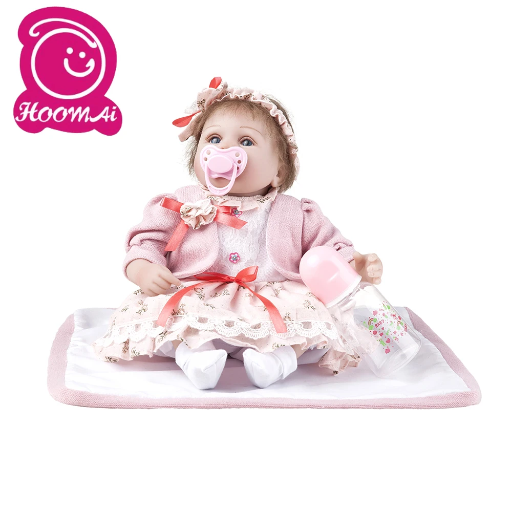 

Feelwind Bebes Reborn Dolls De Silicone Girl Body 40cm Adorable Doll Toys for Girls Boneca Baby Bebe Doll Best Gifts Toys