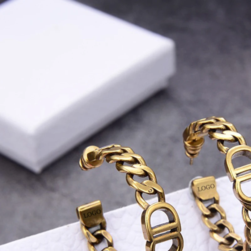 

Gifts for Women 2021 Trend Hoop Earrings Earings Fashion Jewelry Accessories for Jewelry Woman Earring Charms Fine Holiday gift