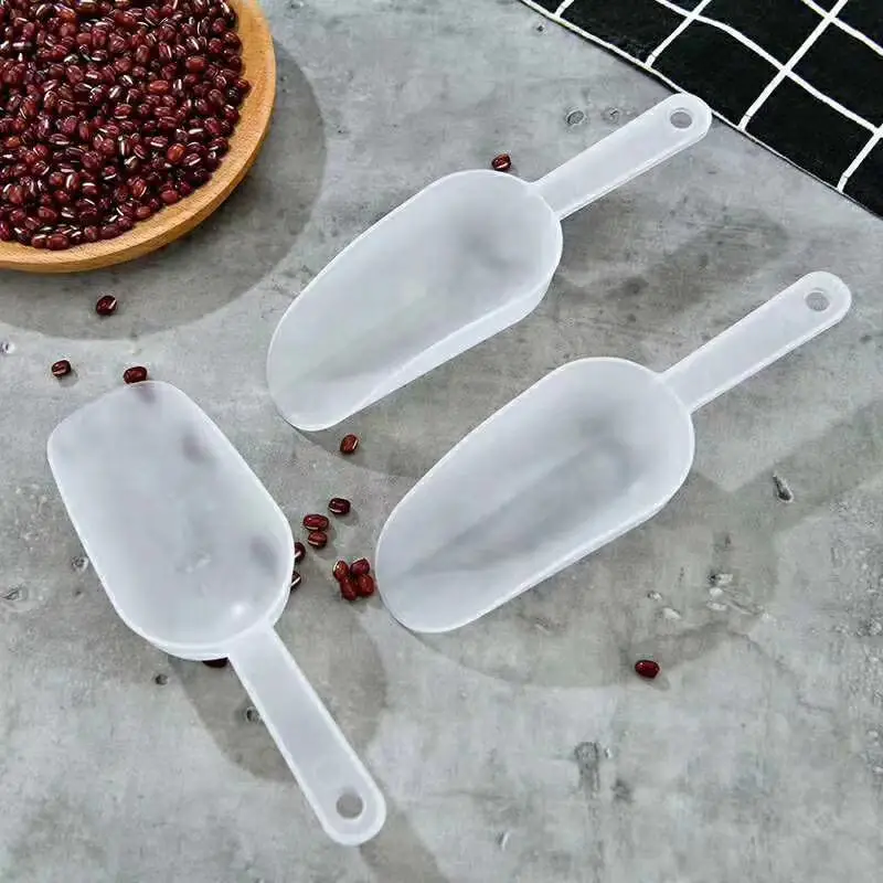 

Practical Multifunctional Frosted Plastic Ice Measuring Scoop Candy Ice Sugar Scoopers