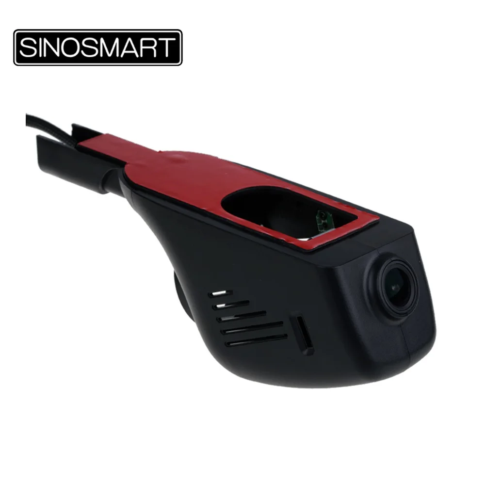 SINOSMART Novatek 96672 автомобильный WiFi DVR камера для Subaru XV/Forester APP управление от SONY IMX323|dual
