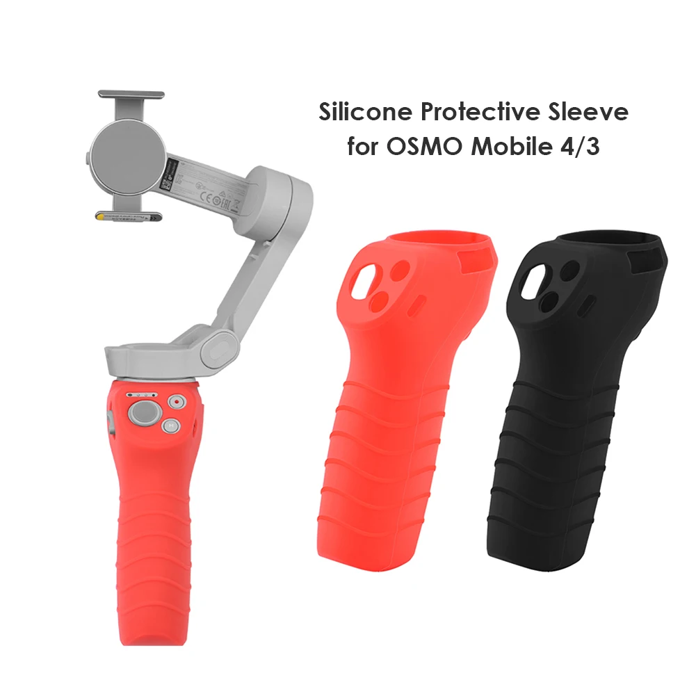 

Skin Protector Washable Accessory Silicone Handle Protector Cover Gimbal Stabilizer Protective Case for DJI OM 4