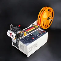 988t automatic hot and cold cloth belt cutting machine non woven cloth ear tape webbing safety goggles elastic belt cutting