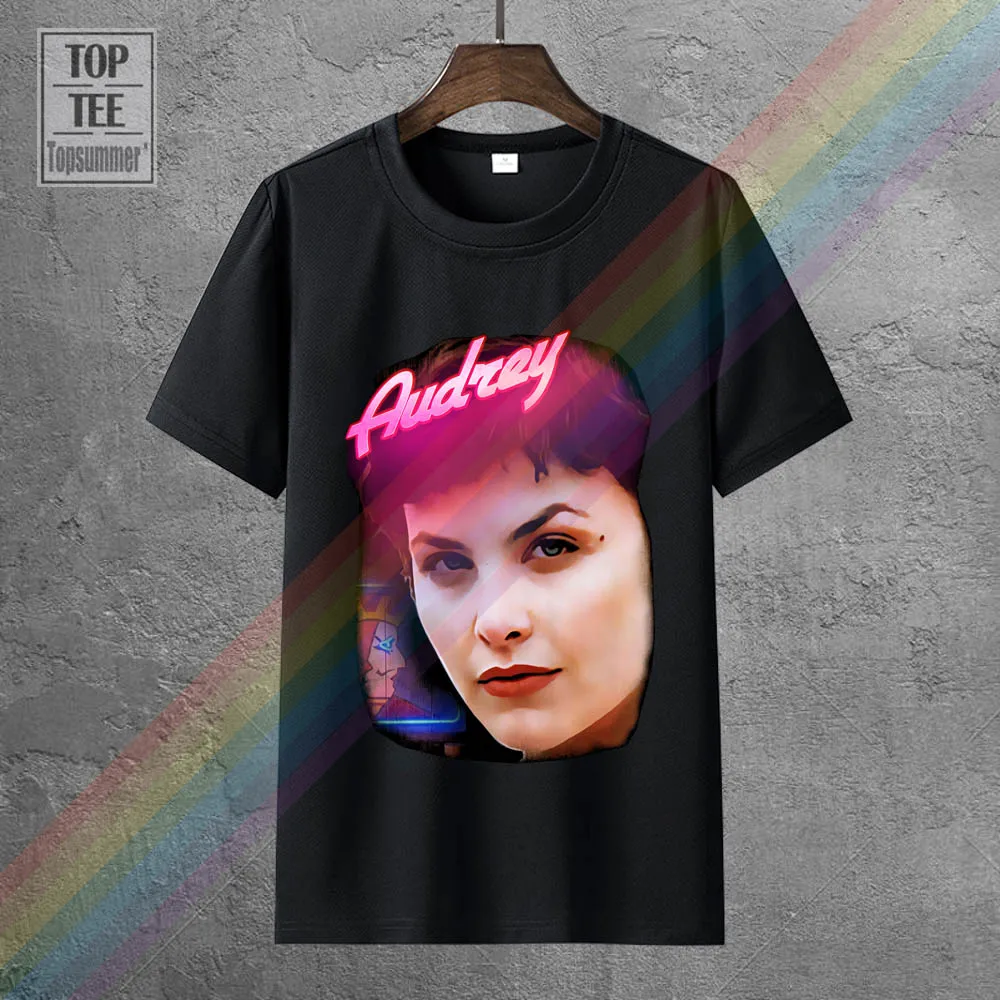 

Twin Peaks - Audrey Horne T-Shirts Horror Skull Tshirt Retro Kawaii Streetwear Cute Tee Shirt Gothic Funny T-Shirt