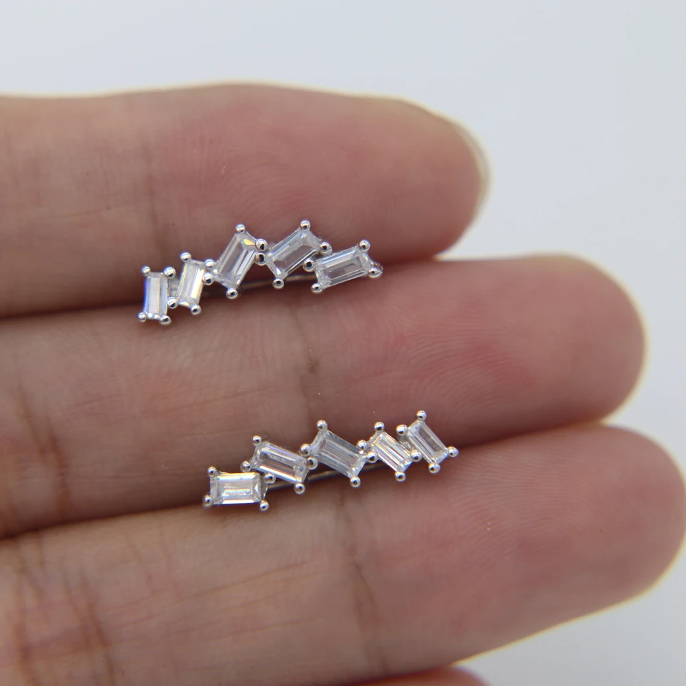 Романтические украшения 2017 серьги-гвоздики для свадьбы элегантные серьги из