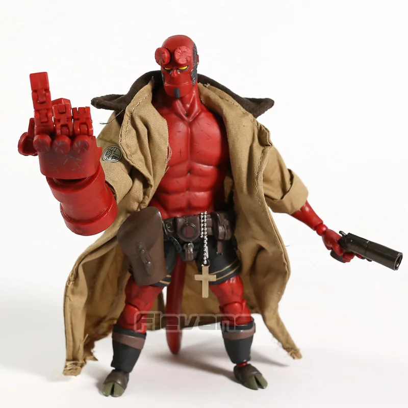 1000 игрушки Hellboy масштаб 1/12 ПВХ экшн фигурка Коллекционная модель игрушки|Игровые