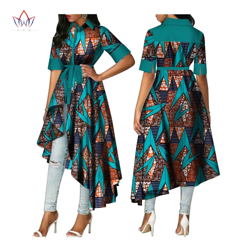 African Clothing African Dresses For Women Maxi Dresses Puls Size Dress Womens African Clothing Dashikis Cotton 5xl 6xl WY2682