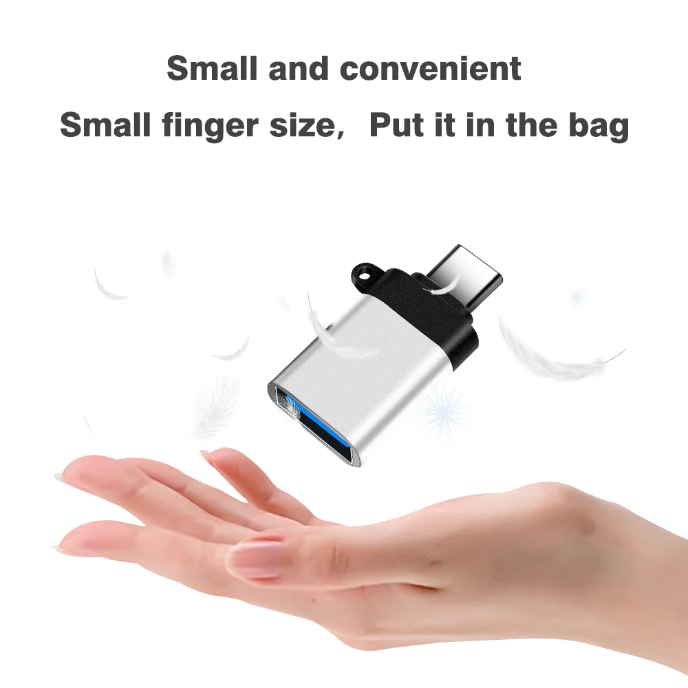 USB Type C OTG Adapter USBC Type-c Converter For macbook pro Xiaomi mi 9 Samsung S10 Huawei P30 Pro oneplus 7 7t USB-C Connector | Мобильные