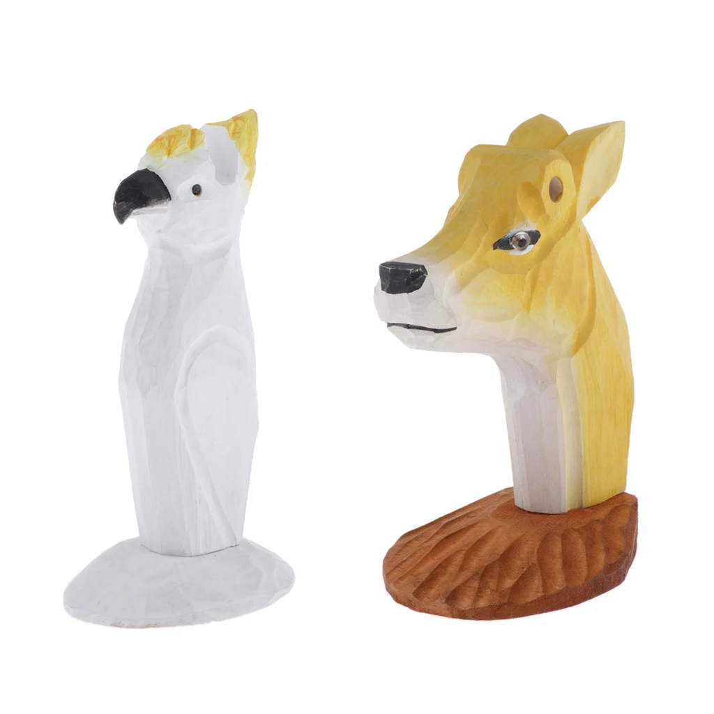 

Handmade Wood Carving Animal Eyeglasses Holder Stand Sunglasses Display Rack