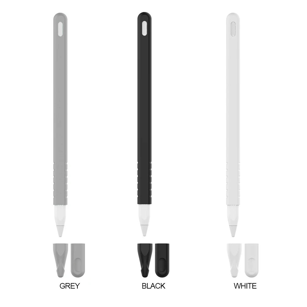 Мягкий силиконовый защитный чехол для ручки совместимый с iPad Pencil 2 Tablet Touch Pen