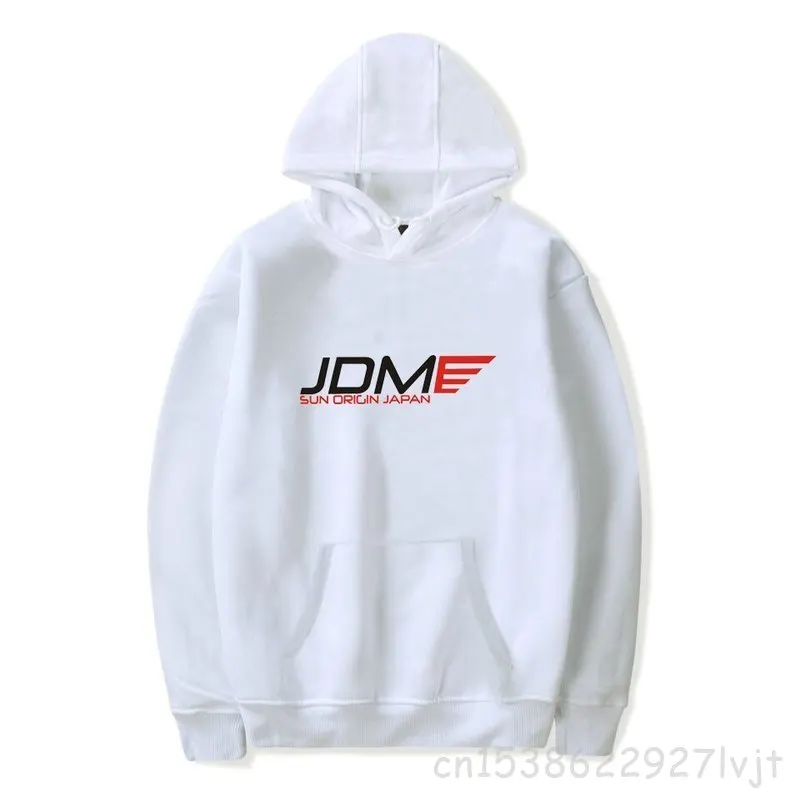 

Худи JDM с японской культурой автомобиля, модные худи с графическим рисунком, мужские и женские толстовки, уличная одежда, модные свободные т...